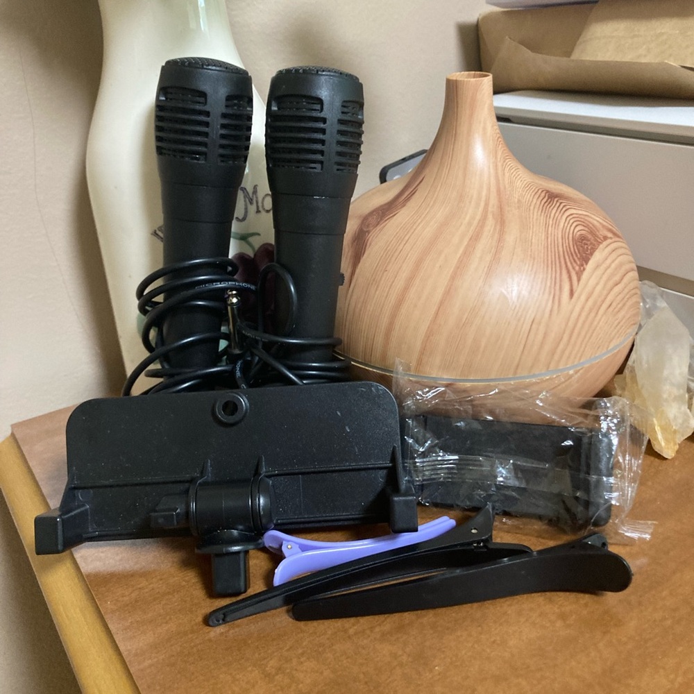 Karaoke machine accessories